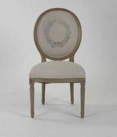 MEDALLION SIDE CHAIR