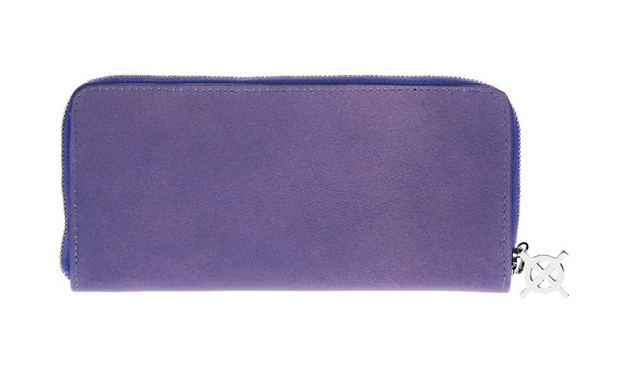 SLIM-ZIP TRAVELER WALLET I (AMETHYST)