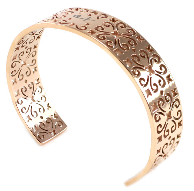 Trellis Cuff-Rose Gold (SS)