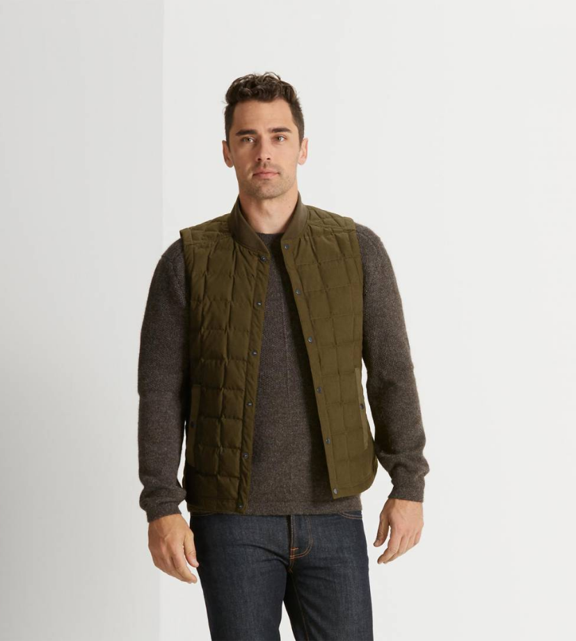 Utility Down Vest - Frond