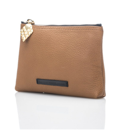 Lovia Oma Elk Leather Pouch in Tan