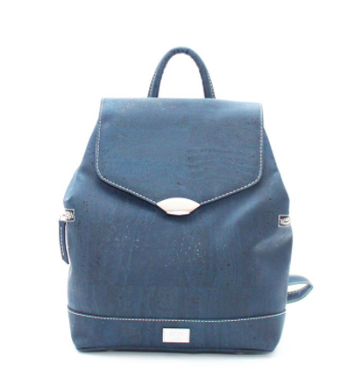 RokCork - Jillian Cork Backpack Blue