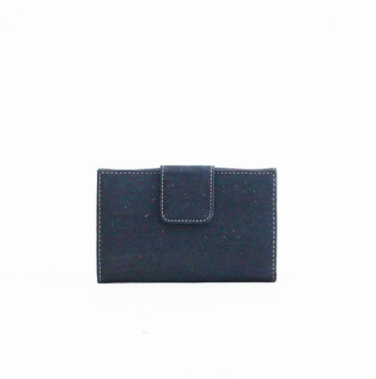 RokCork - Grace Cork Medium Wallet Blue