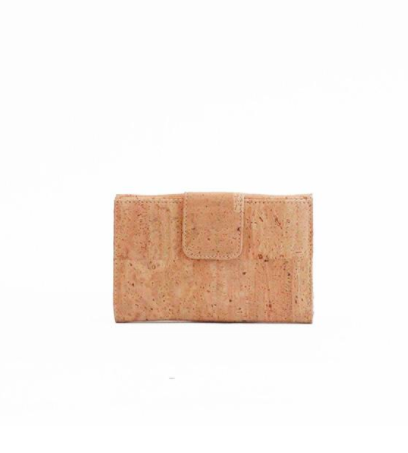 RokCork - Grace Cork Medium Wallet Natural