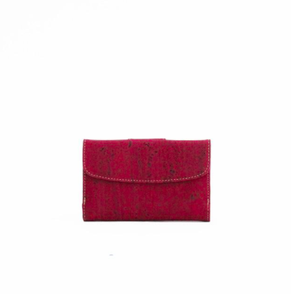 RokCork - Grace Cork Medium Wallet Berry