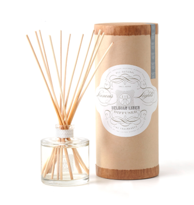 Linnea's Lights - Diffuser + Reeds, Belgian Linen