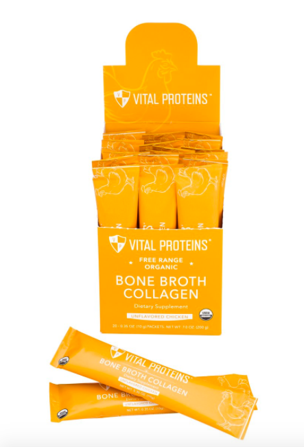 Vital Proteins - Organic Chicken Bone Broth Collagen, Stick Packs