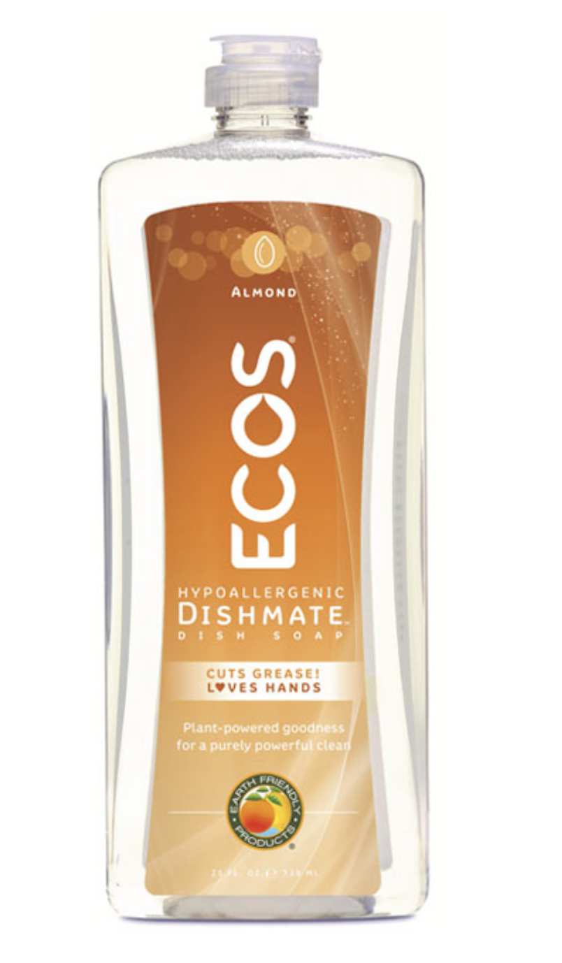ECOS™ Dishmate™ Hypoallergenic Dish Soap, Almond (6 Pack)
