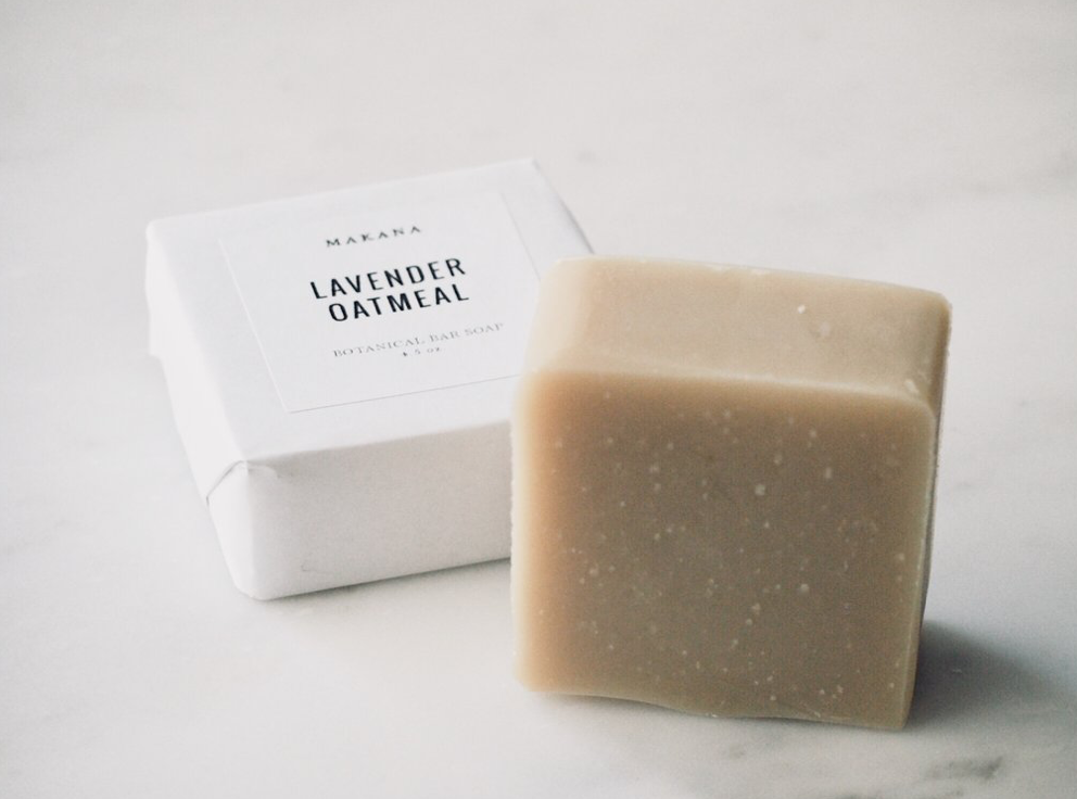 Lavender Oatmeal Botanical Body Bar 