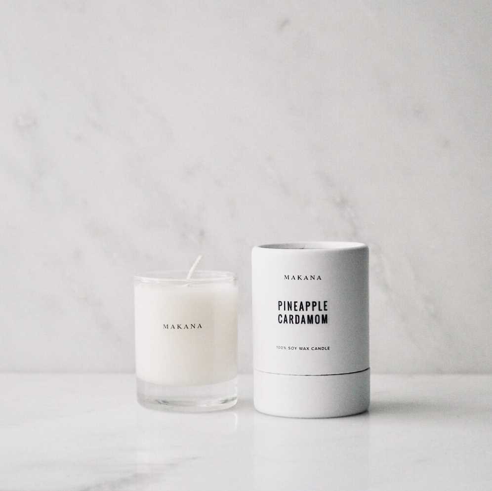 Pineapple Cardamom - Petite Candle