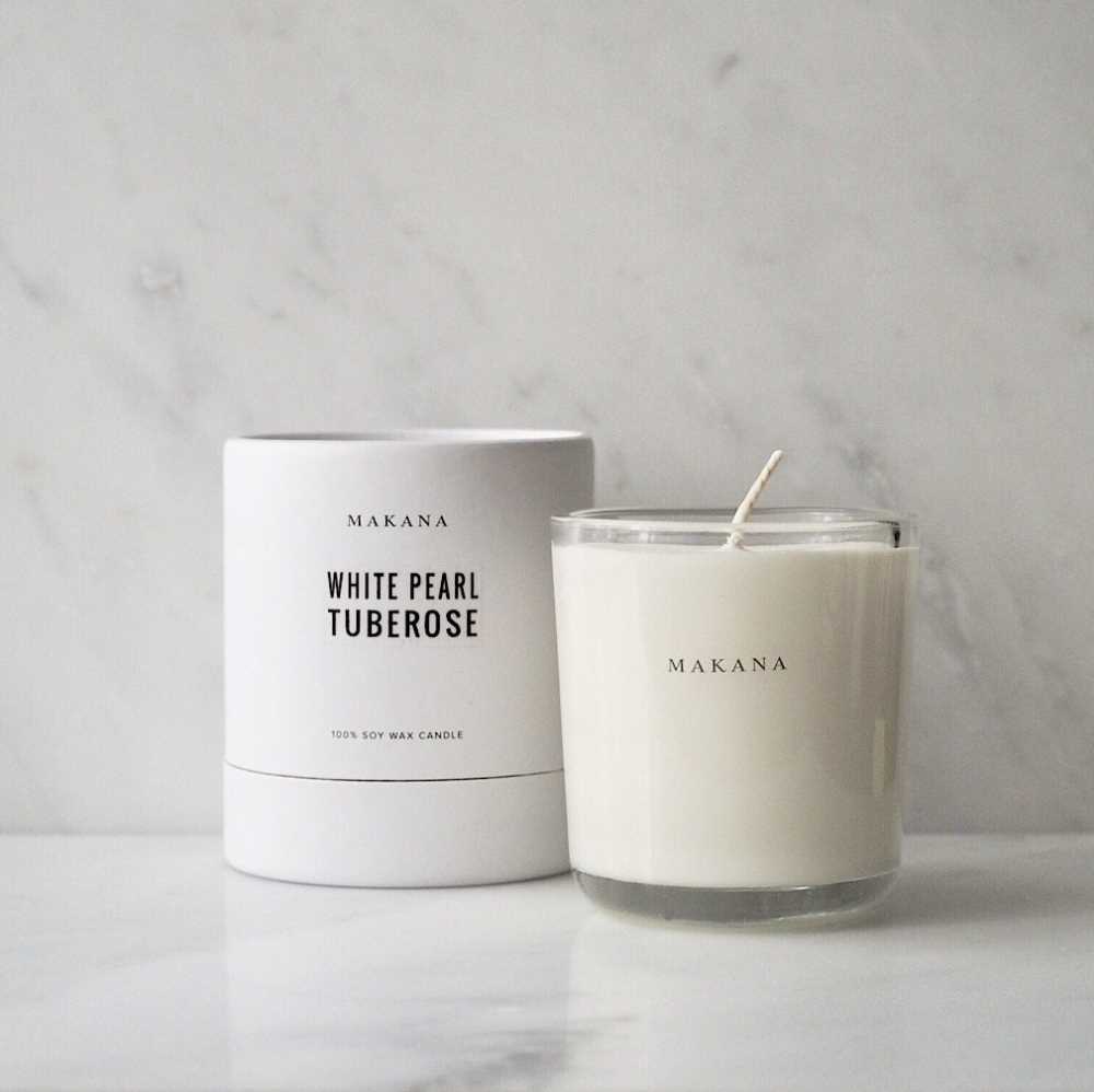 White Pearl Tuberose - Classic Candle