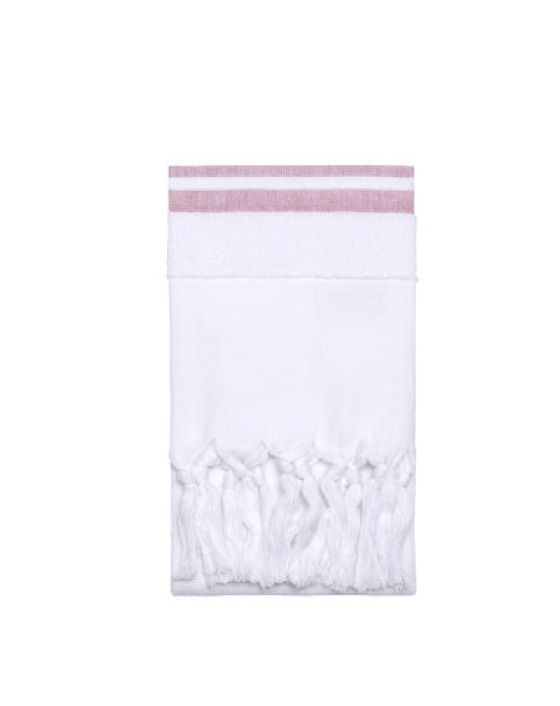 Soft Terry Hand Towel - Red