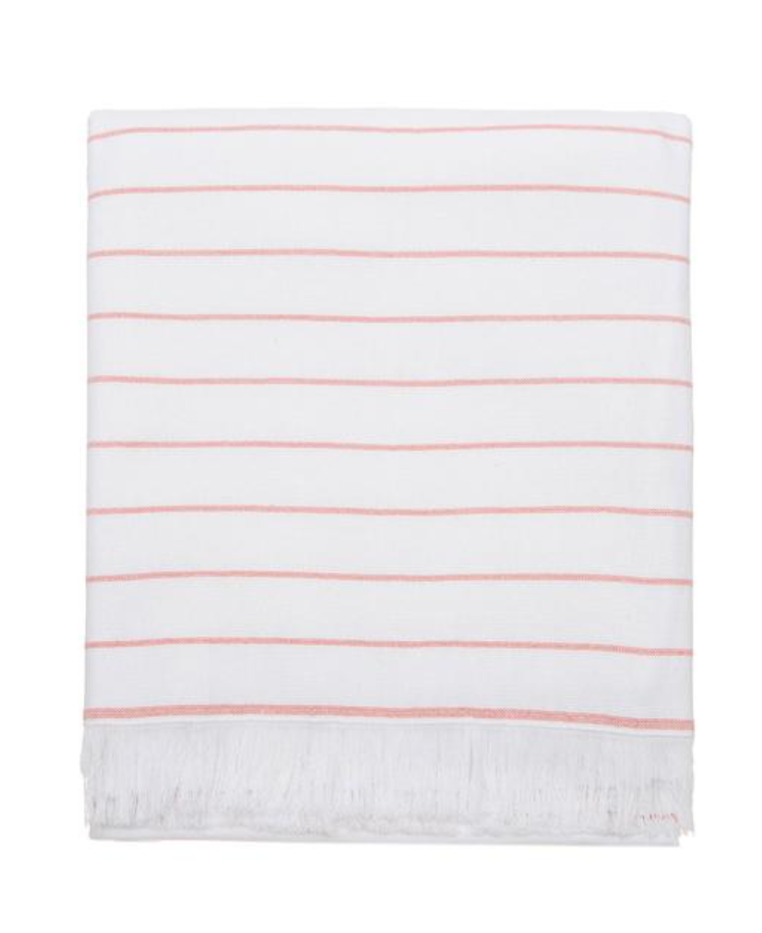 Solana Beach Towel - Coral