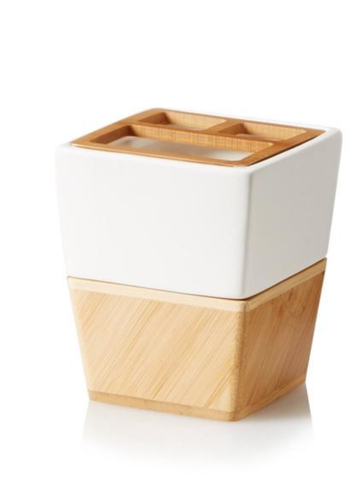 Bamboo Toothbrush Holder