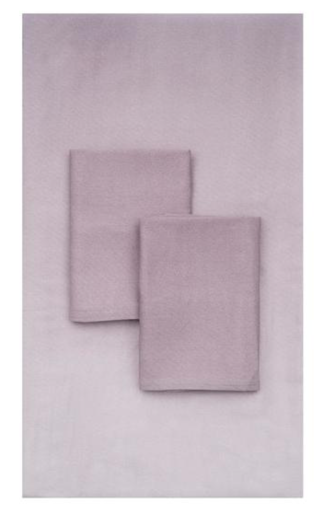 Ombre Bamboo King Sheet Set - Lavender