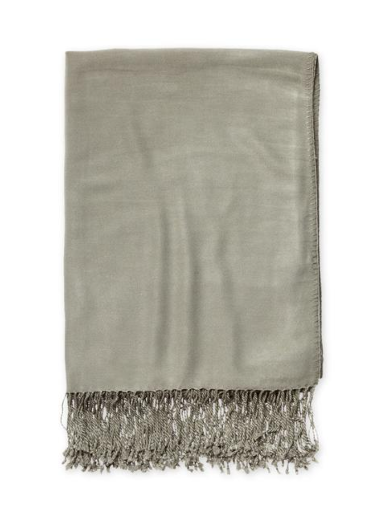 Solid Bamboo Viscose Throw - Sage