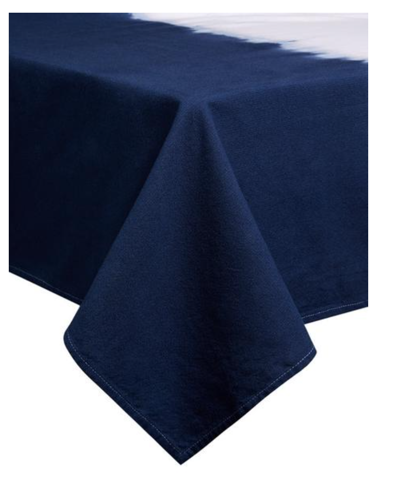 Dip Dye Tablecloth - Blue