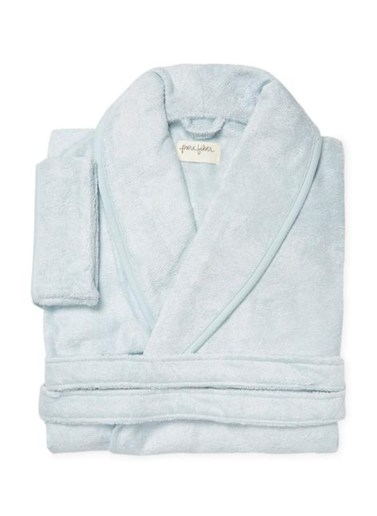 Kensington Terry Robe - Blue