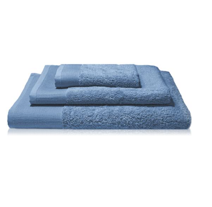 Bamboo Viscose Towel Set - Midnight Blue 3 piece 