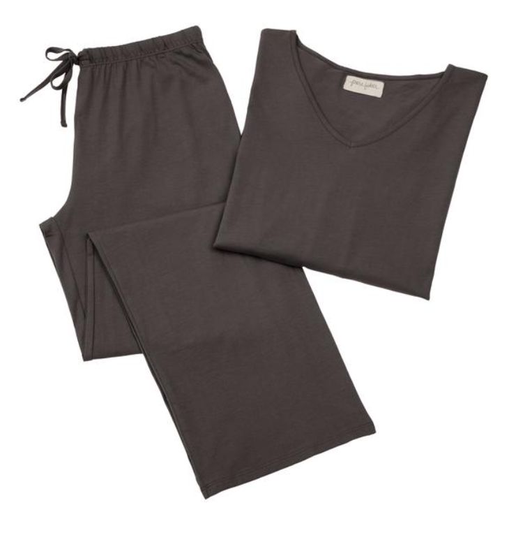 Heather Loungewear Set - Grey