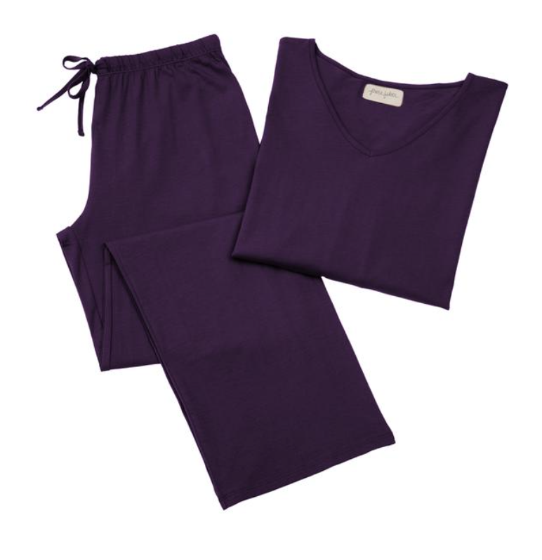 Heather Loungewear Set - Purple