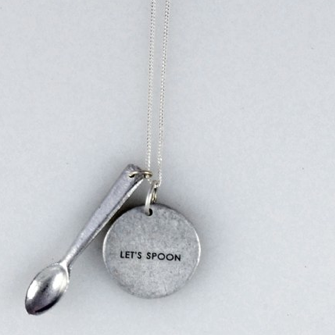 LET’S SPOON NECKLACE