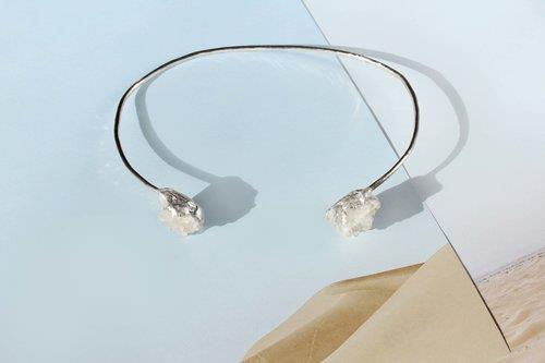 Silver Snowfall Choker