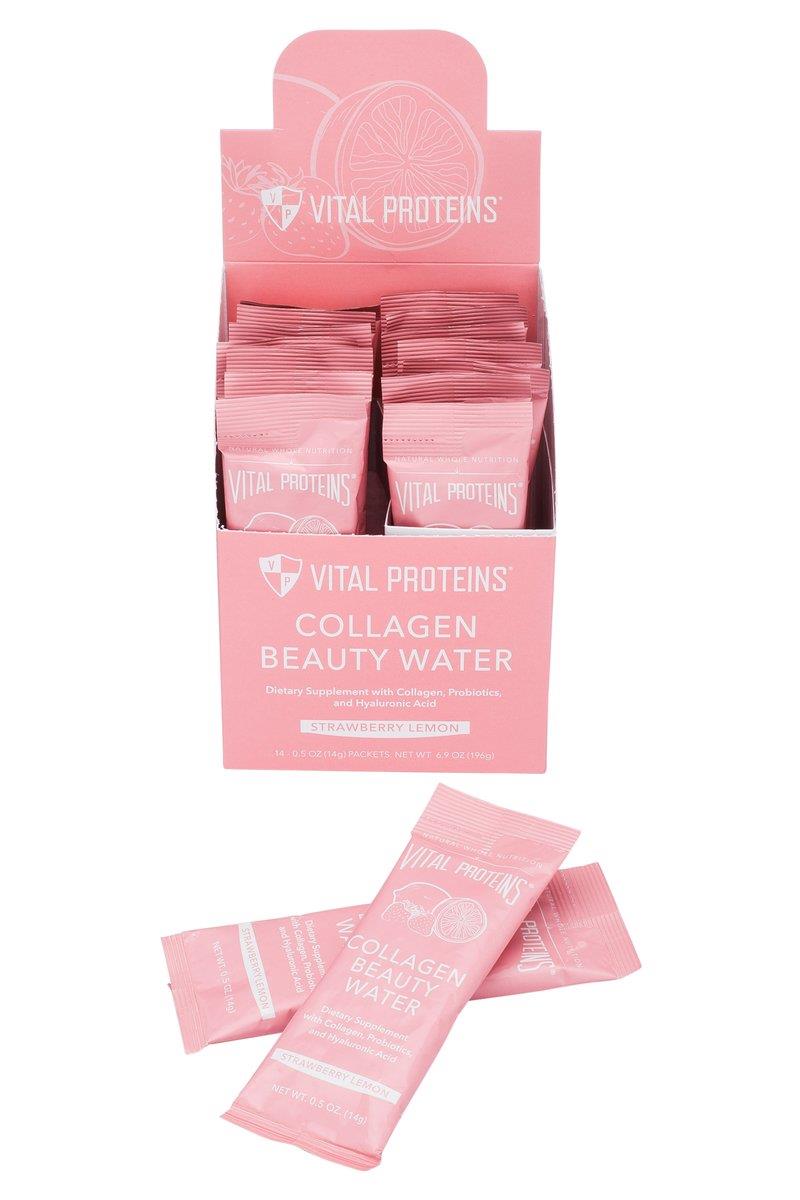 Vital Proteins - Collagen Beauty Water Strawberry Lemonade, Stick Packs