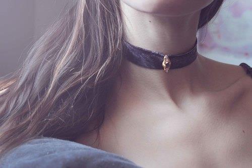 Silk Velvet Royal Choker