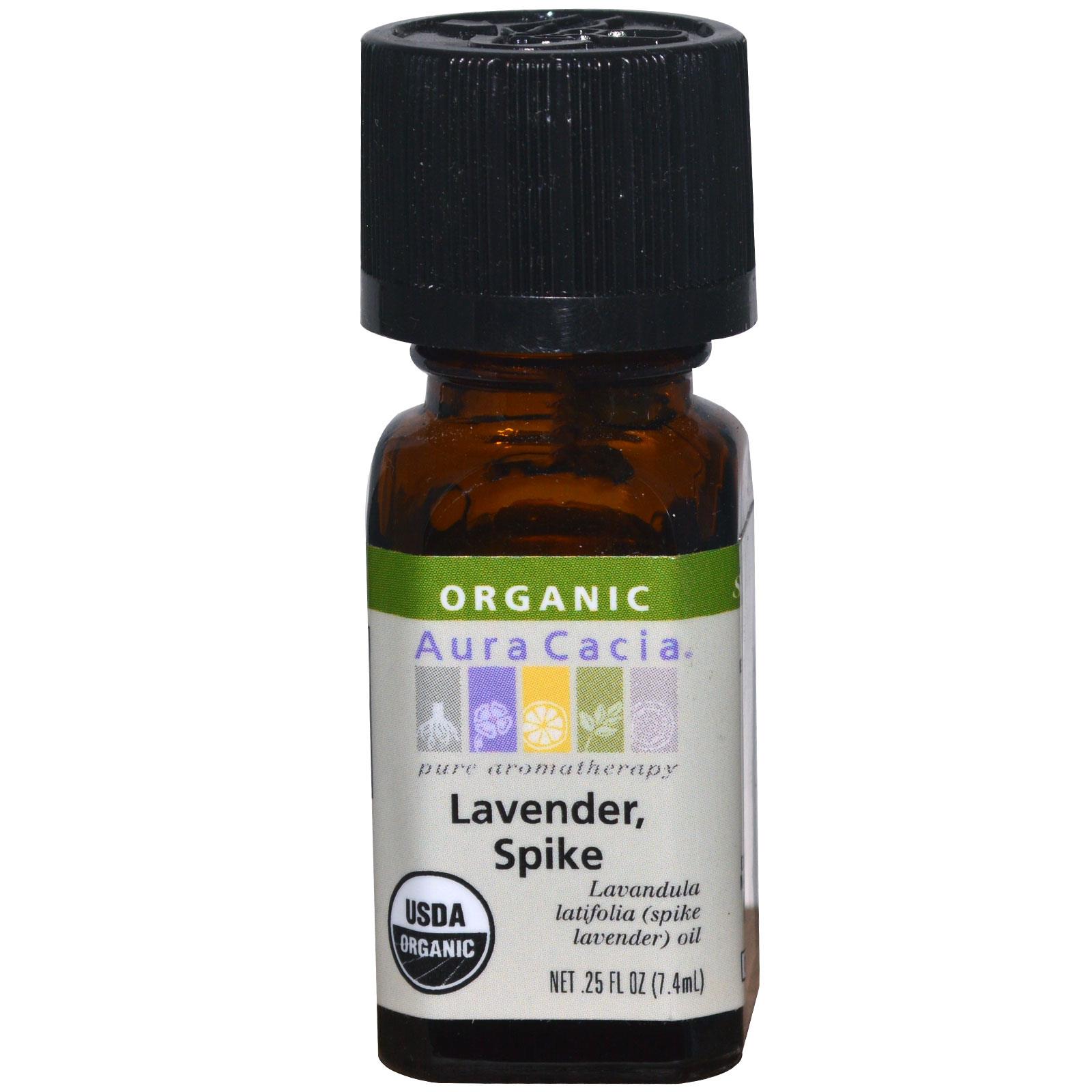 Aura Cacia - Organic Spike Lavender Essential Oil (3-Pack)