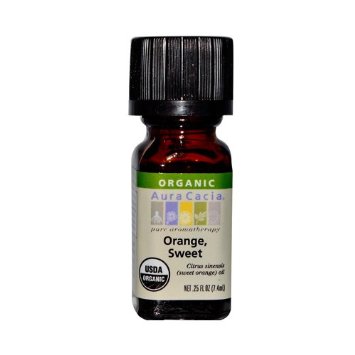 Aura Cacia - Organic Sweet Orange Essential Oil (3-Pack)