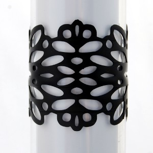 Urban Lace Reflection Recycled Inner Tube Cuff