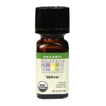 Aura Cacia - Organic Vetiver Essential Oil (3-Pack)