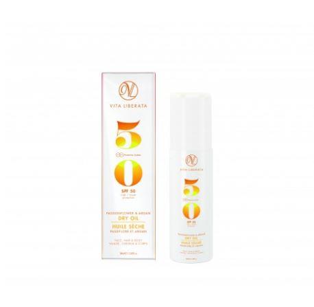 Vita Liberata - Passionflower & Argan Dry Oil SPF 50