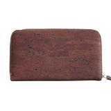 RokCork -  Continental Zip Around Wallet Brown