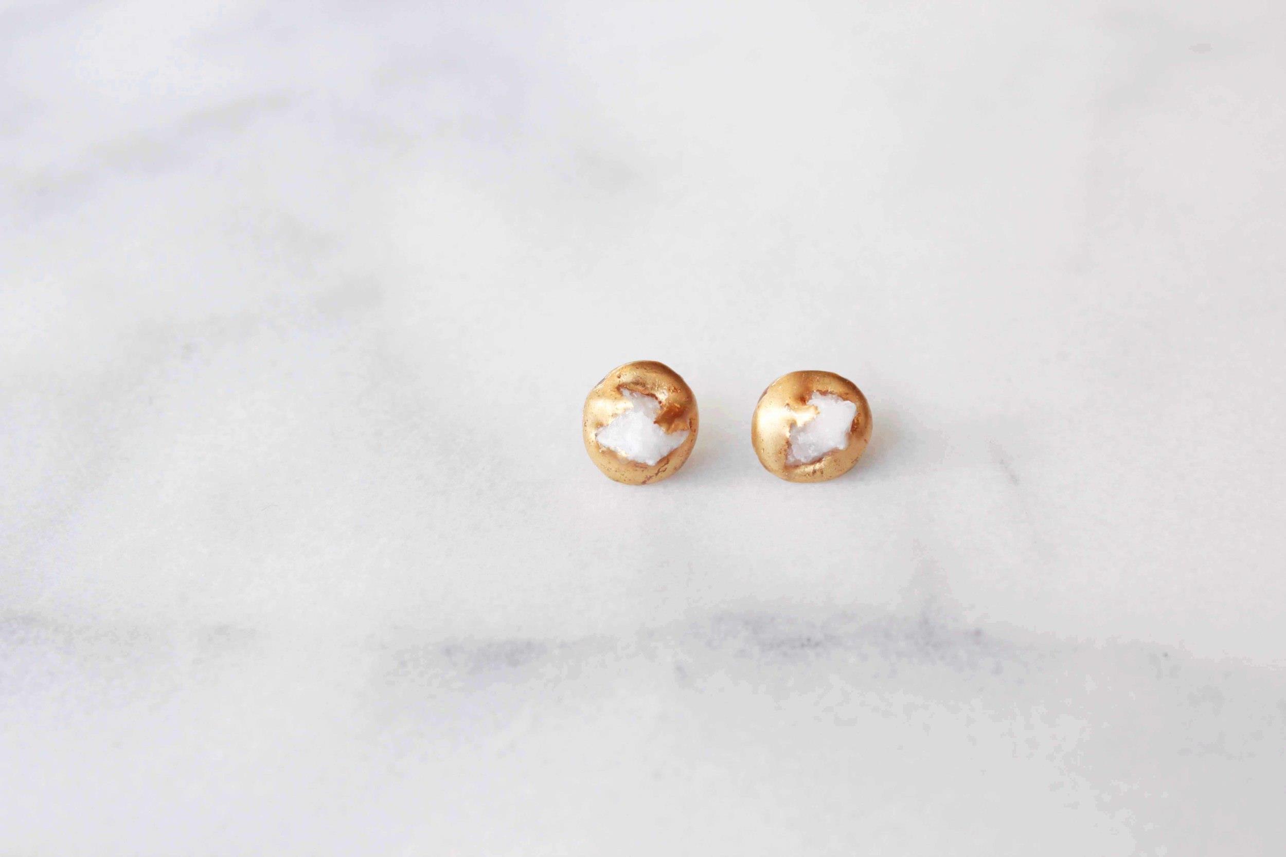 Mini Marble Studs