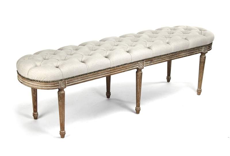 MICHEL TUFTED BENCH